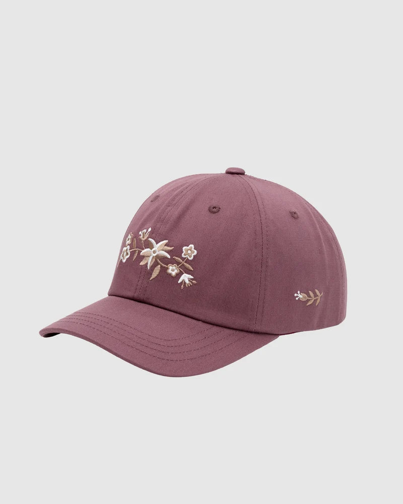 Vine Floral Peak Hat